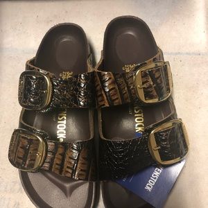 birkenstock arizona big buckle gator
